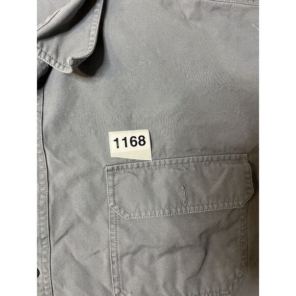 Cabela Outfitter Series Mens Button Down Short Sleeve Short 2xL Blue - Picture 5 of 5